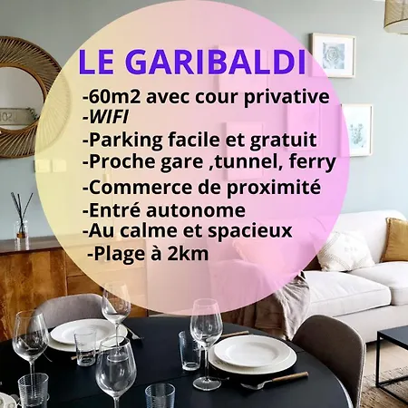 Garibaldi De Fonctionnelle Nouvelle Renovation Jardin Prive 公寓 *